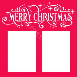 Merry Christmas Swirls